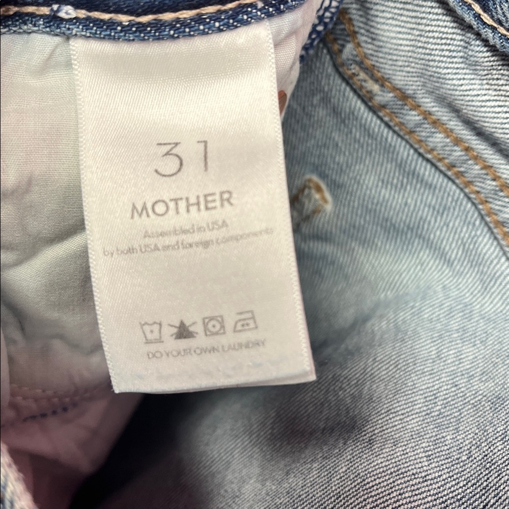 MOTHER The Trickster Skimp Fray Thrill Seeker New Size 31 - Picture 2 of 10